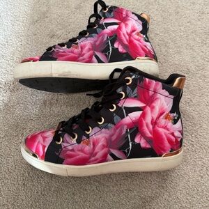 Ted Baker Citrus Bloom High Top Sneaker Floral US 7